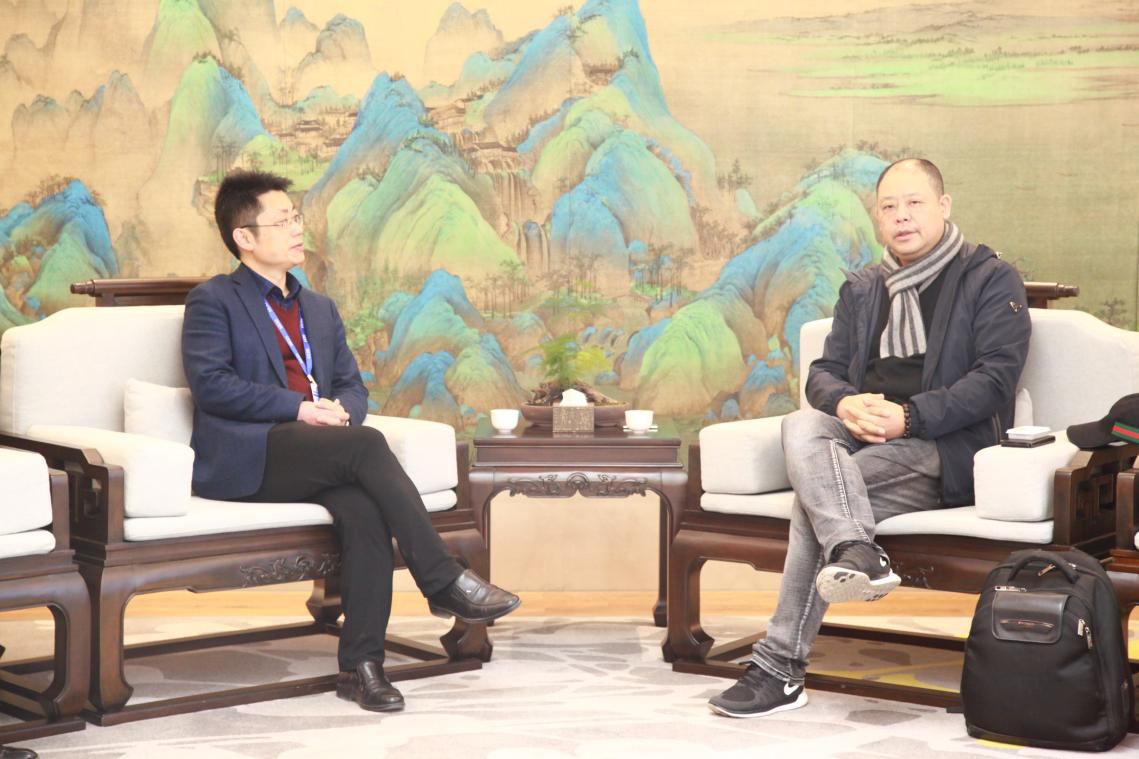 “一帶一路”政企對接平臺創始人孫健到訪我局